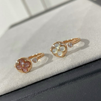 [baslovejewels]SUN 1 DIAMOND PINK MOP RING