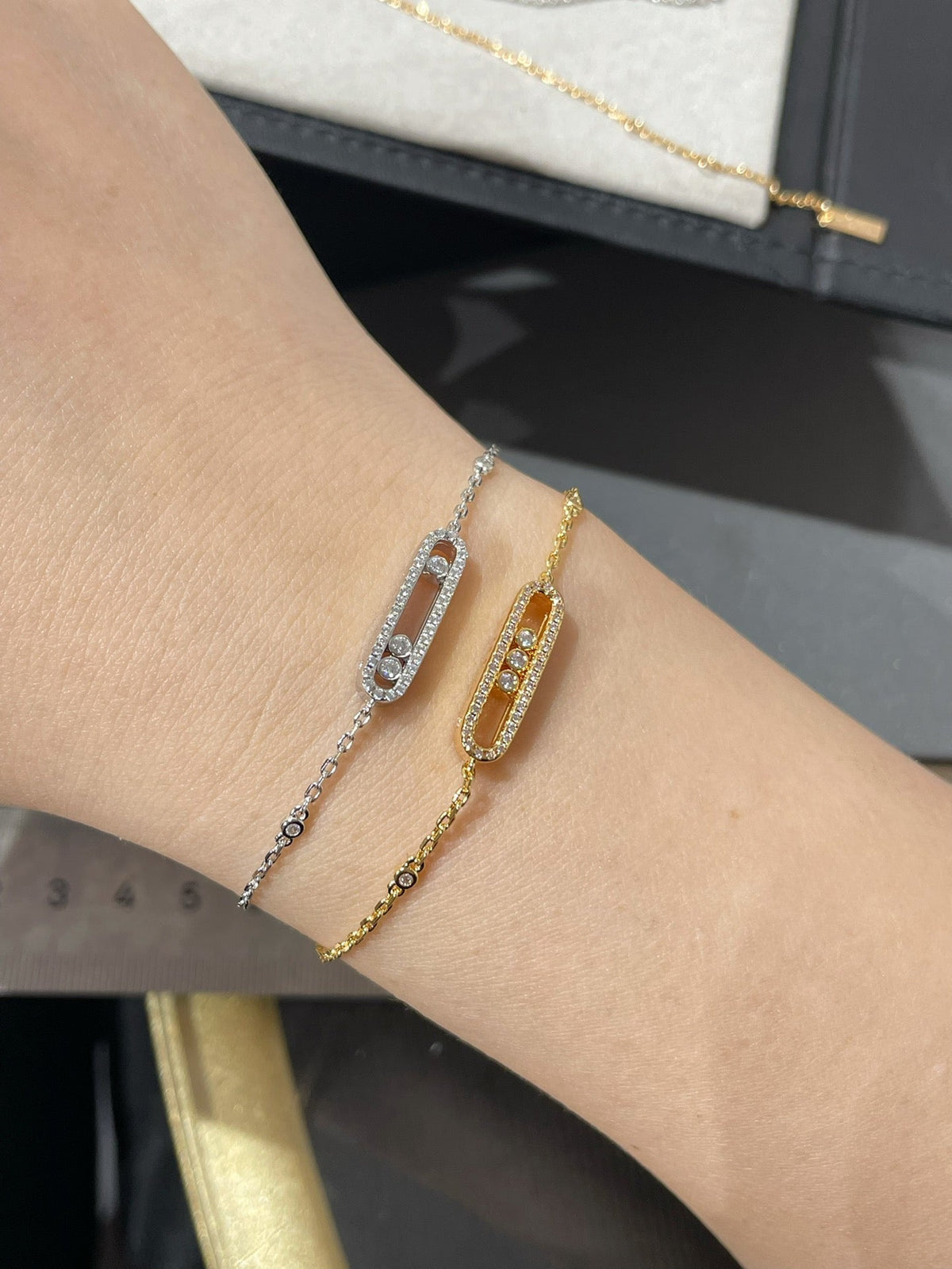 [baslovejewels]BABY MOVE DIAMOND BRACELET