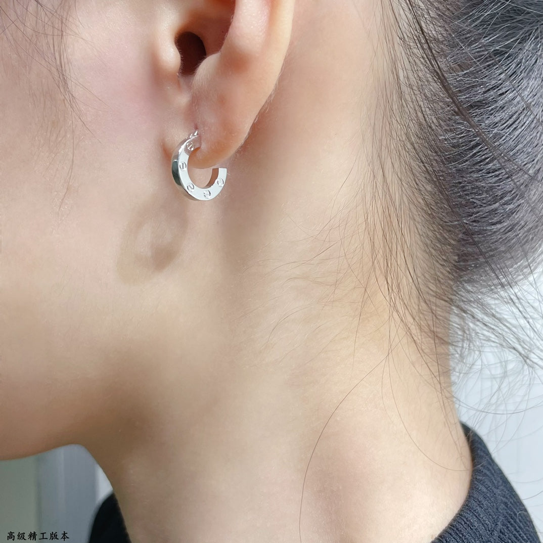 [baslovejewels]LOVE MINI EARRINGS