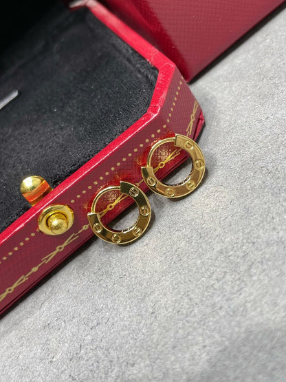 [baslovejewels]LOVE MINI EARRINGS