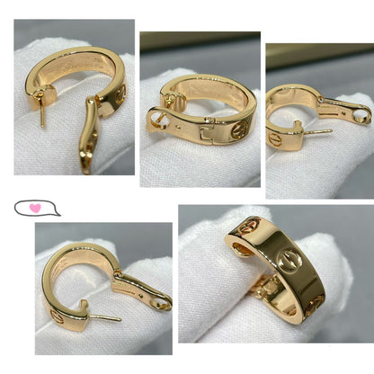 [baslovejewels]LOVE 5.5MM EARRINGS