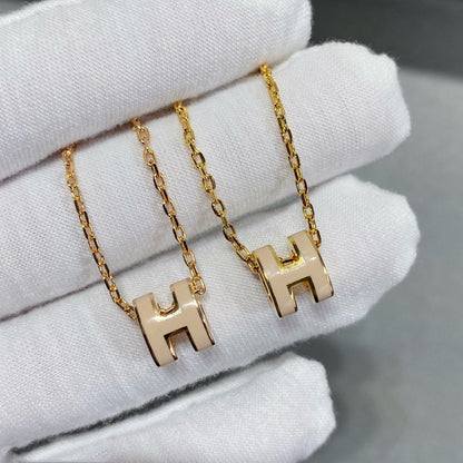 [baslovejewels]MINI POP H NECKLACE