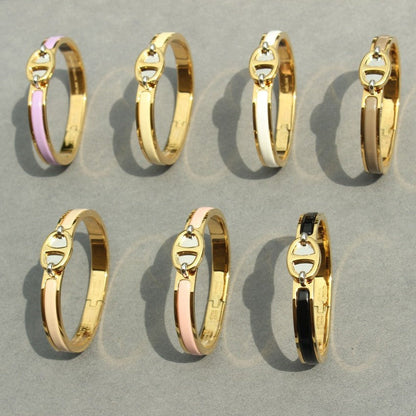 [baslovejewels]CLIC CHAINE GOLD BRACELET