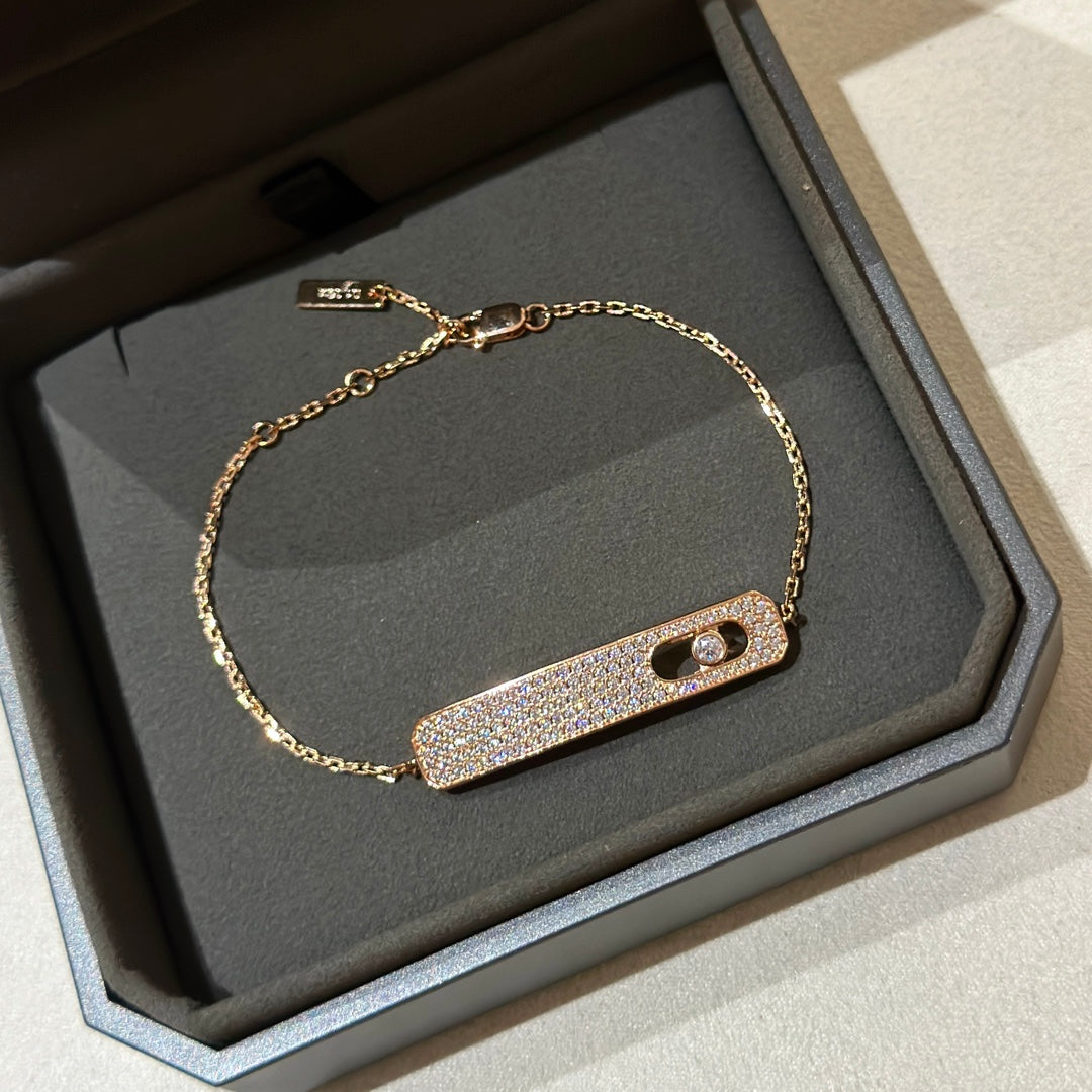 [baslovejewels]MOVE CLASSIQUE DIAMOND PAVED BRACELET