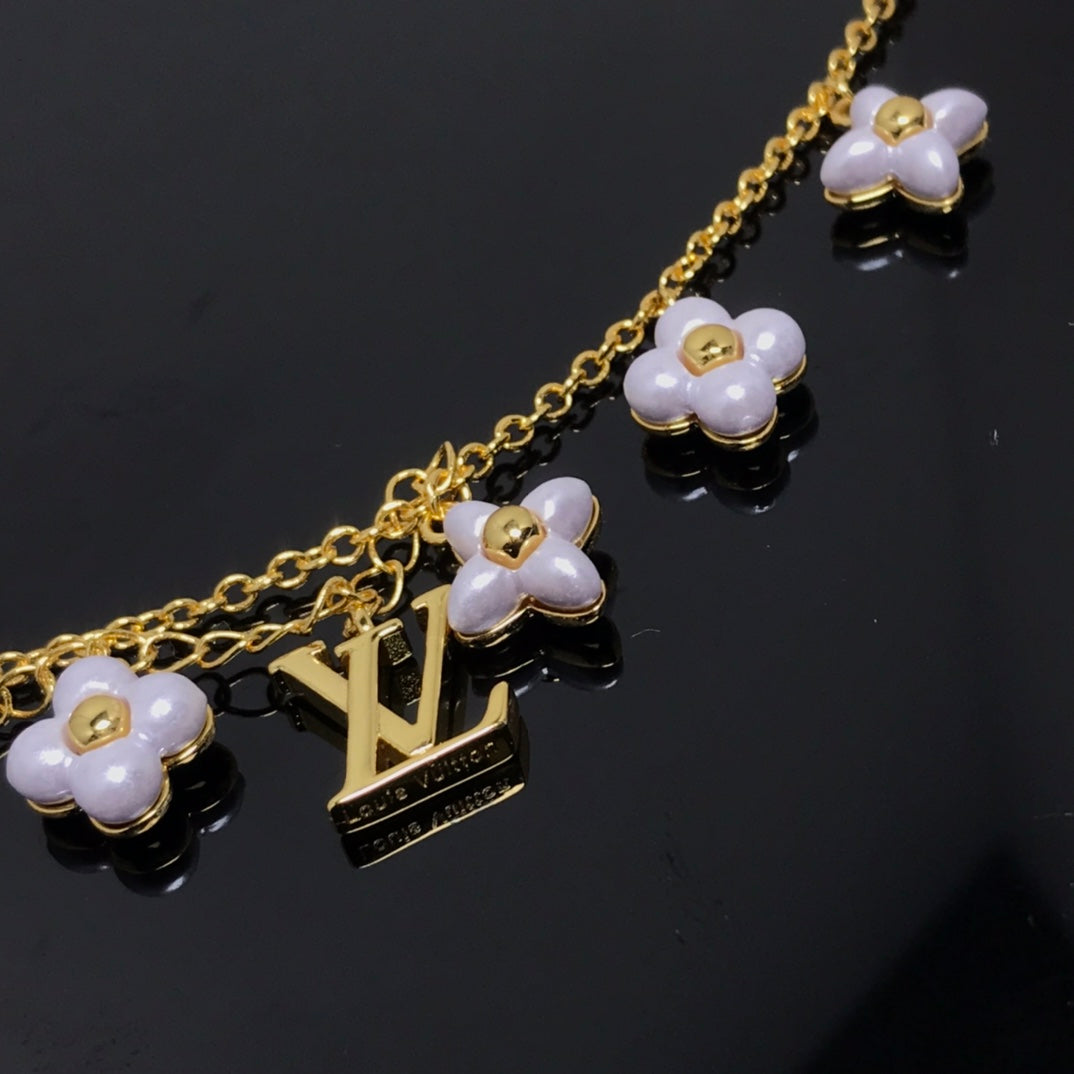 [baslovejewels]LOGO 6 MOTIF STAR AND SUN GOLD BRACELET