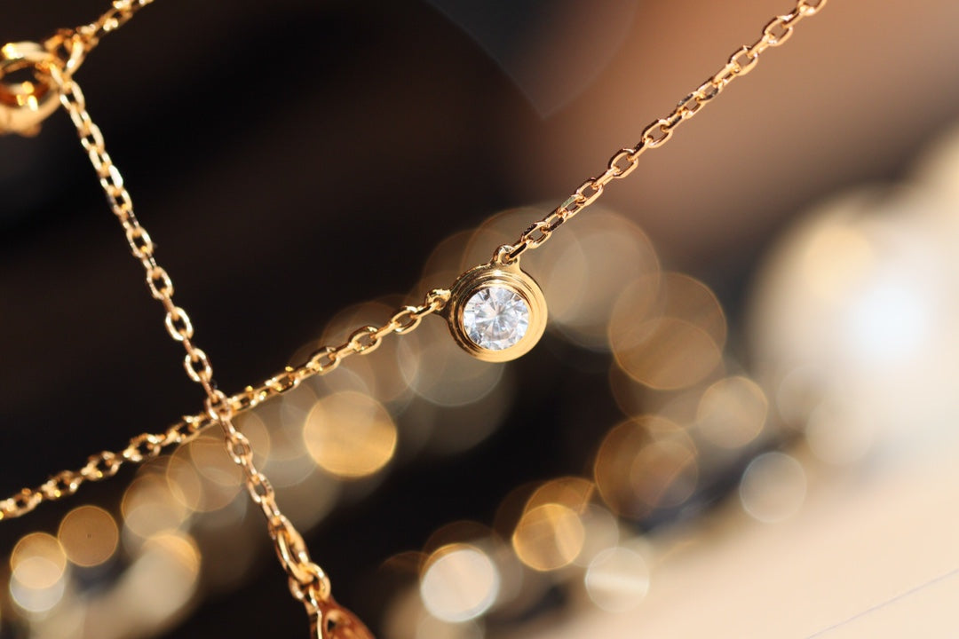 [baslovejewels]DAMOUR DIAMOND NECKLACE