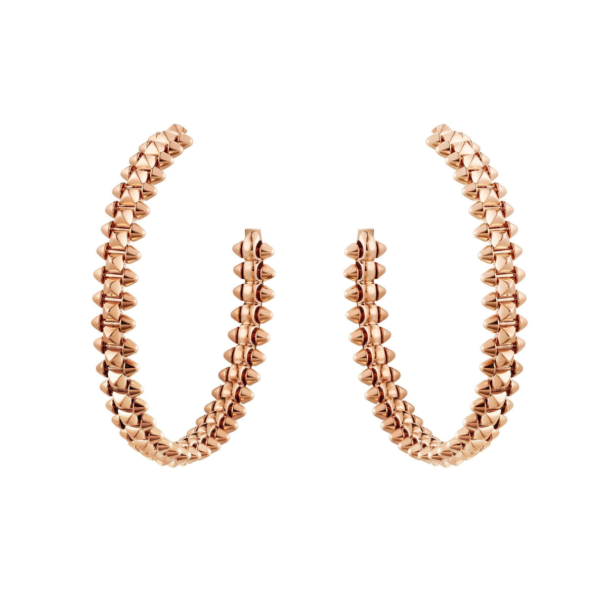 [baslovejewels]CLASH LARGE HOOP EARRINGS
