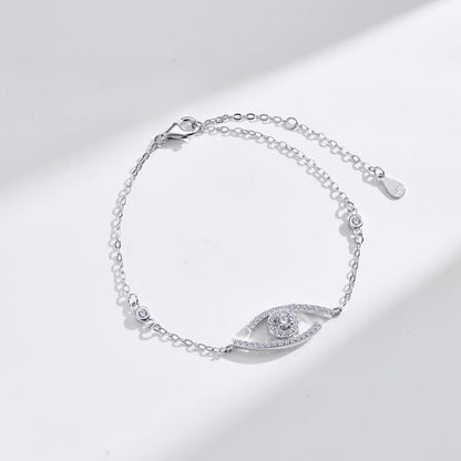 [baslovejewels]Lucky Eye Pave-Set Diamond Bracelet