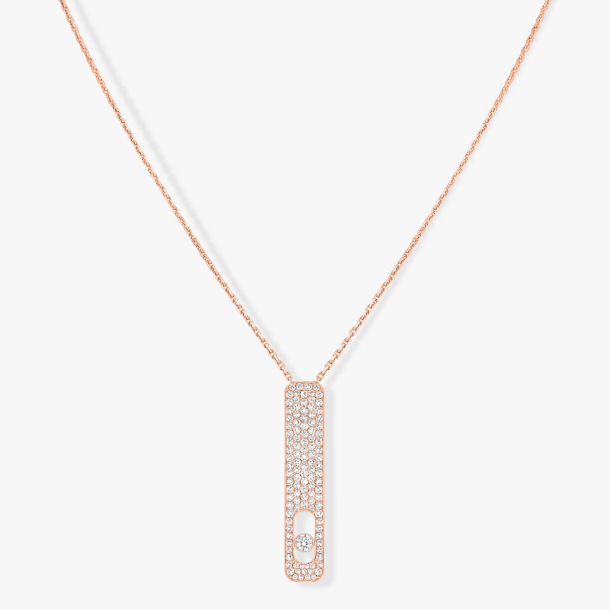 [baslovejewels]MY FIRST DIAMOND PAVED NECKLACE