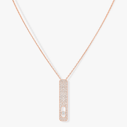 [baslovejewels]MY FIRST DIAMOND PAVED NECKLACE