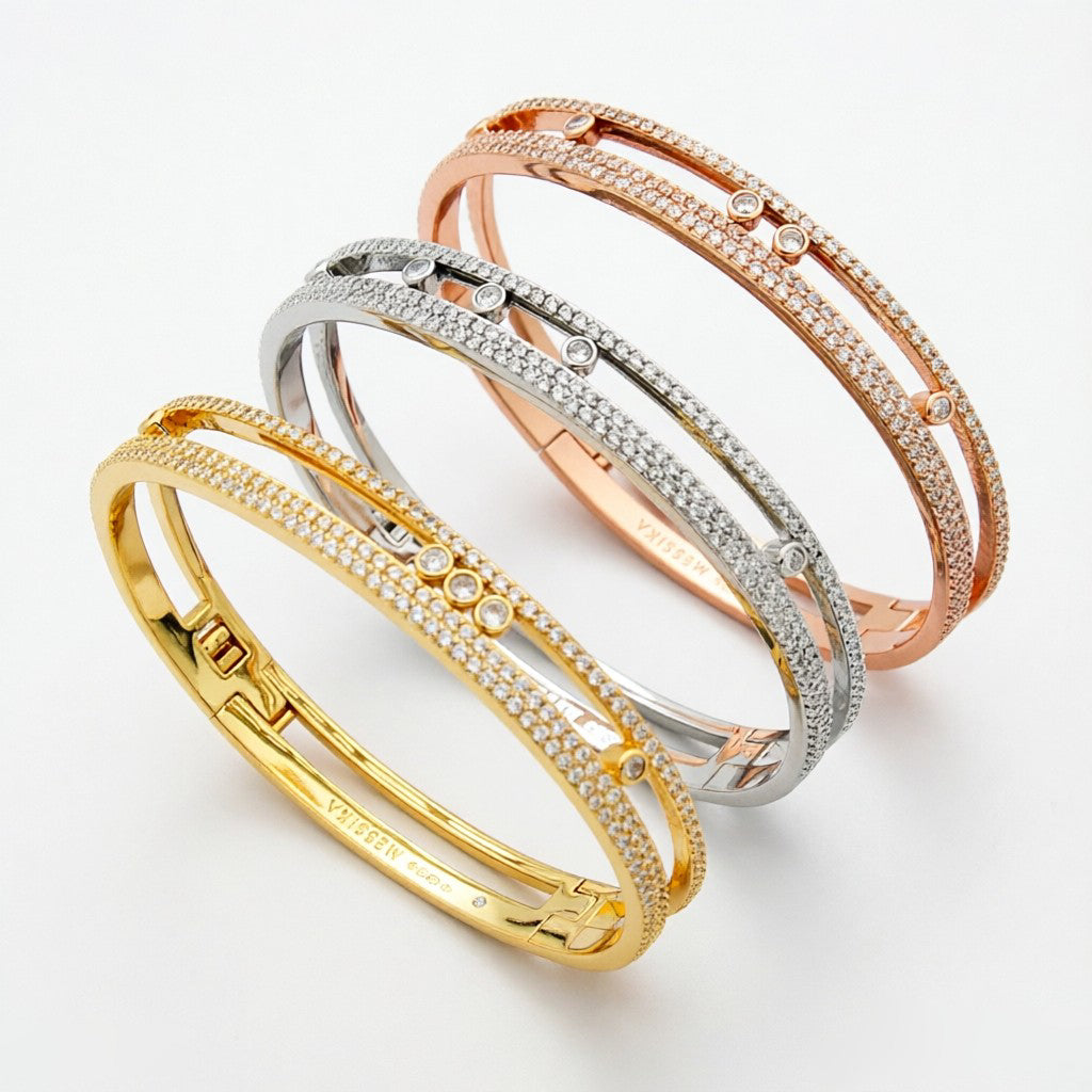 [baslovejewels]Move Romane pavé bangle