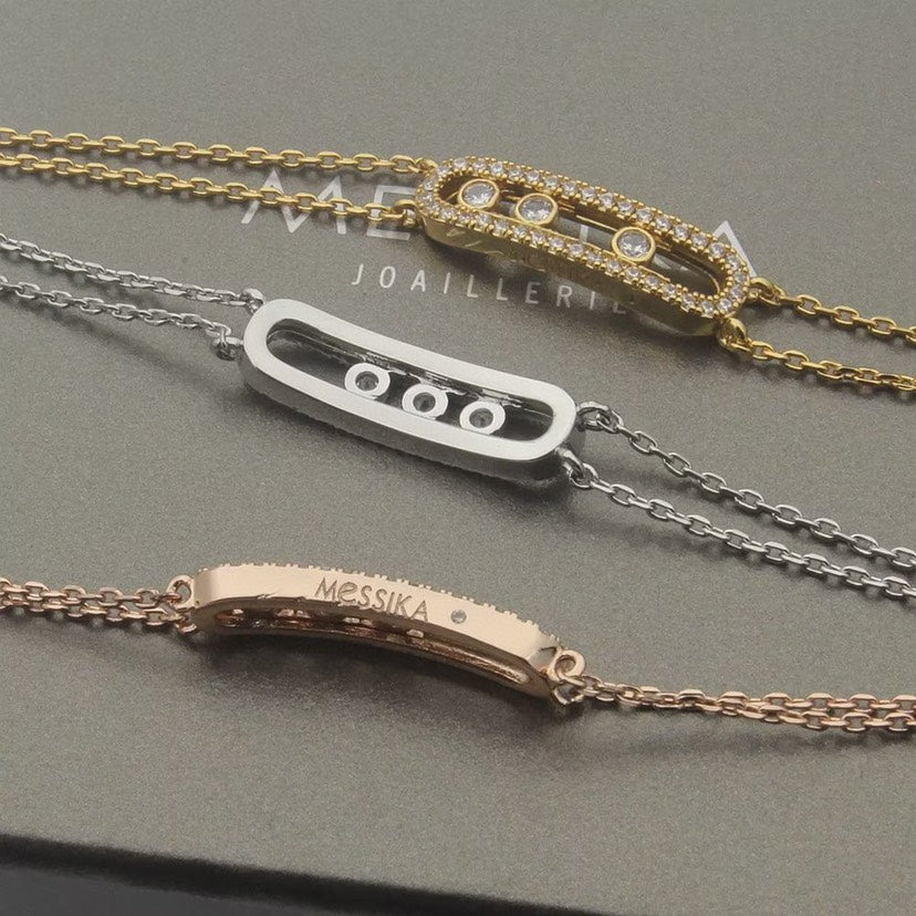 [baslovejewels] Move Classique pavé bracelet