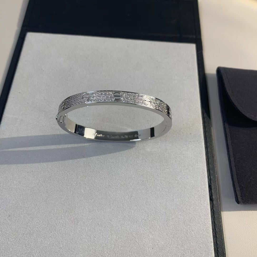 [baslovejewels]LOVE BRACELET 6.1MM DIAMOND-PAVED