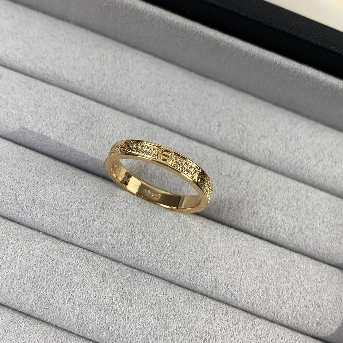 [baslovejewels]LOVE RING 2.65MM DIAMOND