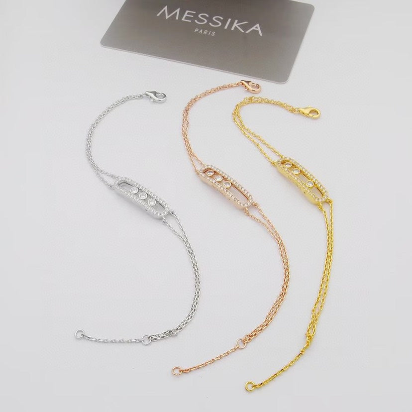 [baslovejewels] Move Classique pavé bracelet