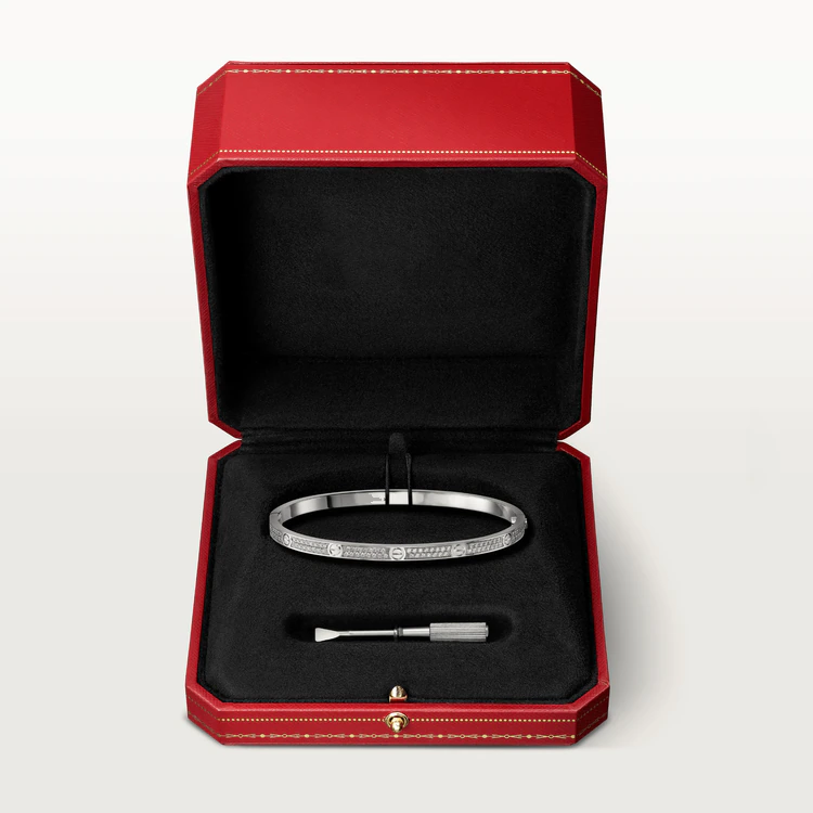 [baslovejewels]LOVE BRACELET 3.65MM DIAMOND-PAVED