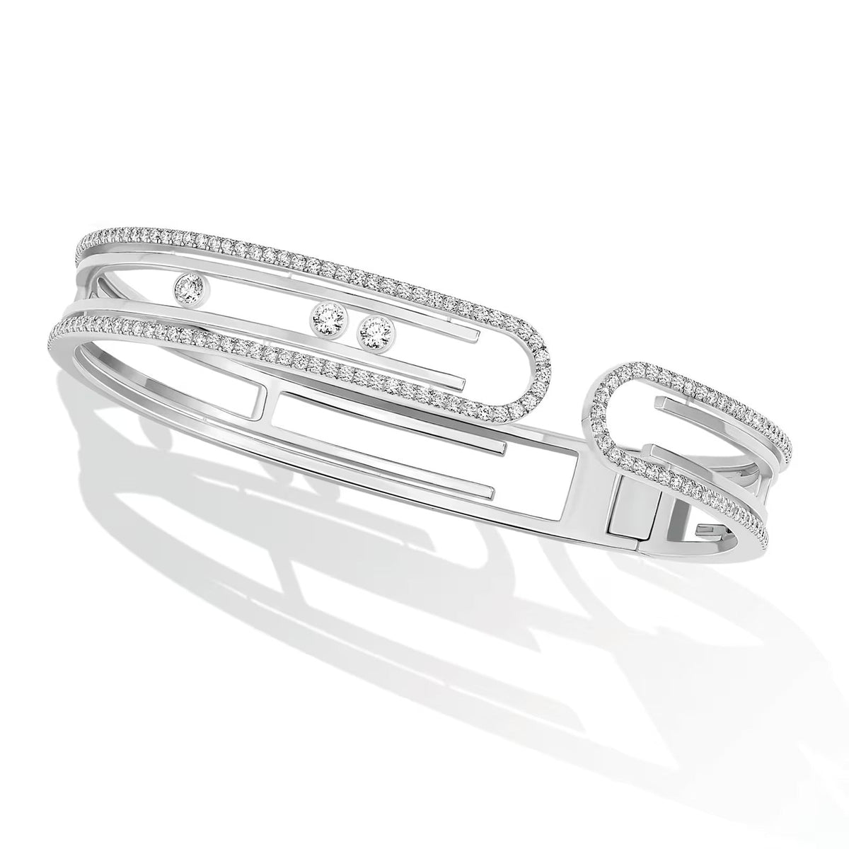 [baslovejewels]MOVE 10TH PAVED DIAMOND BRACELET