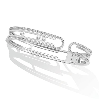 [baslovejewels]MOVE 10TH PAVED DIAMOND BRACELET