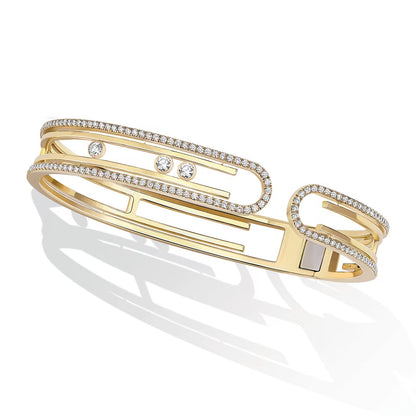 [baslovejewels]MOVE 10TH PAVED DIAMOND BRACELET