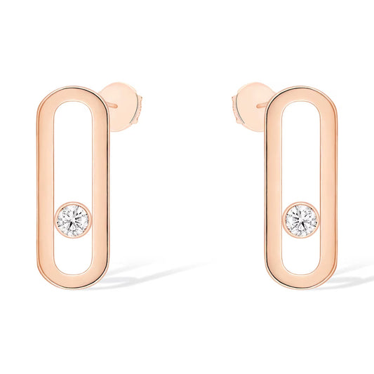 [baslovejewels]MOVE UNO SMALL 1 DIAMOND EARRINGS