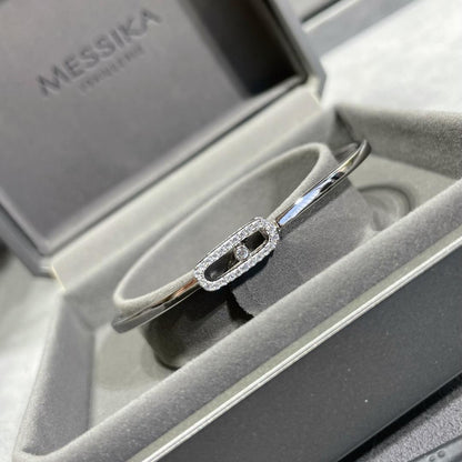 [baslovejewels]Move Uno pavé flex bangle medium