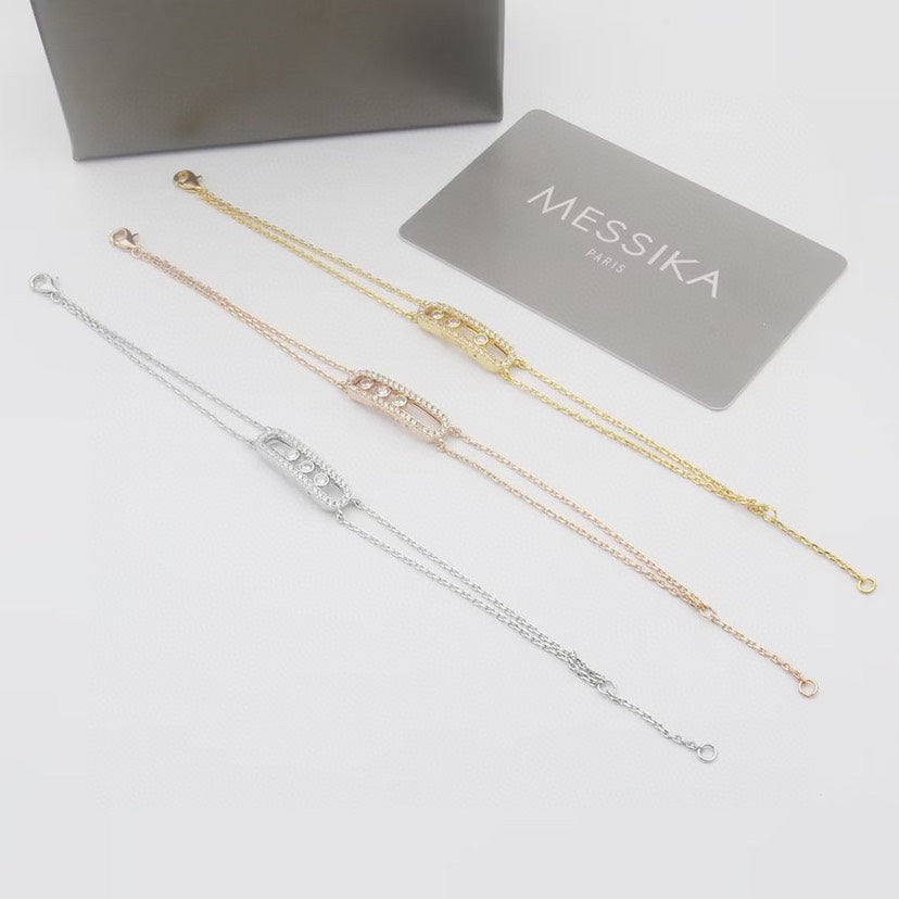 [baslovejewels] Move Classique pavé bracelet