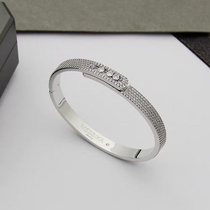 [baslovejewels]Move Noa Full Pavé Diamond Bangle Bracelet