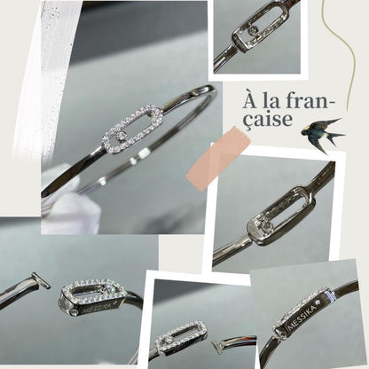 [baslovejewels]Move Uno pavé flex bangle medium