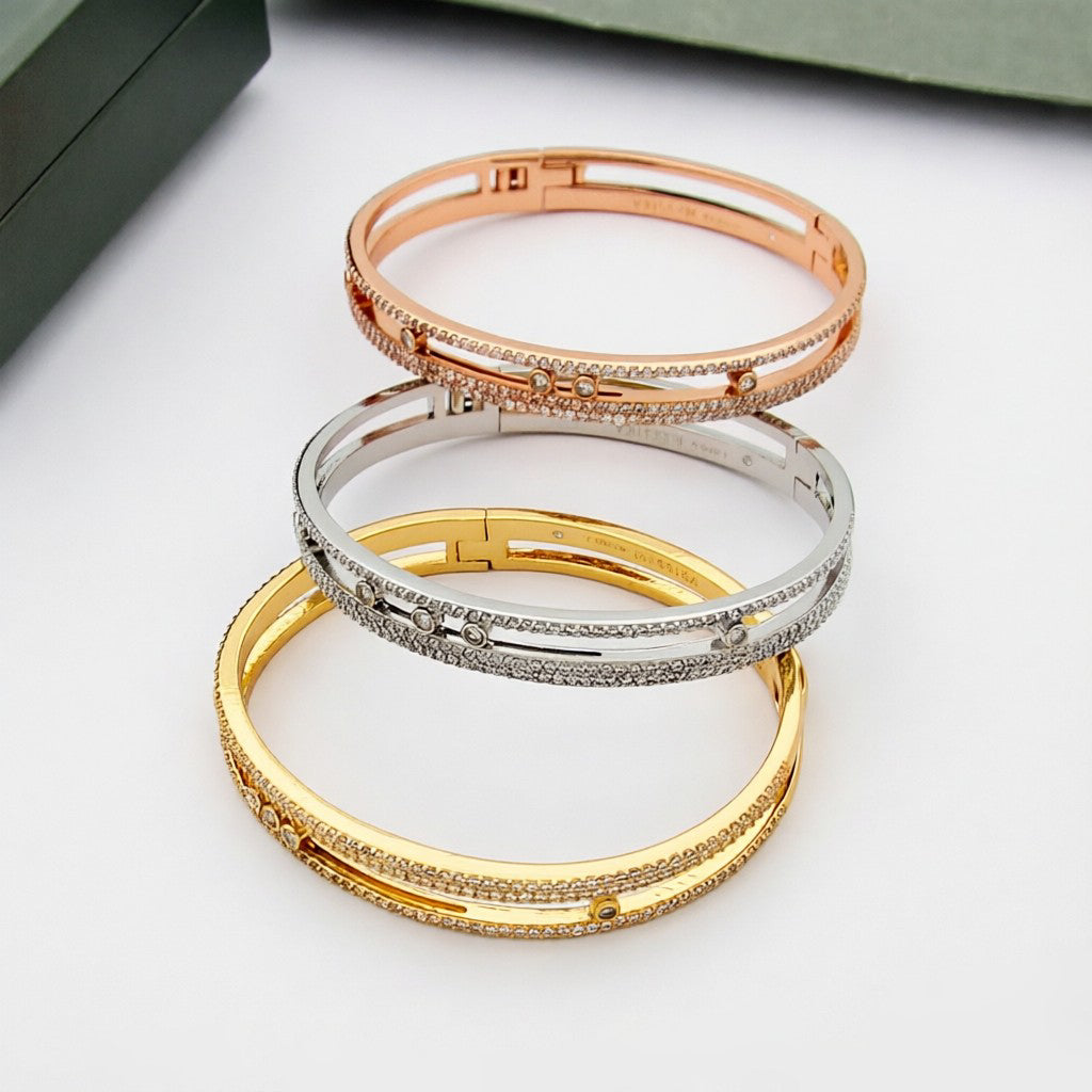 [baslovejewels]Move Romane pavé bangle