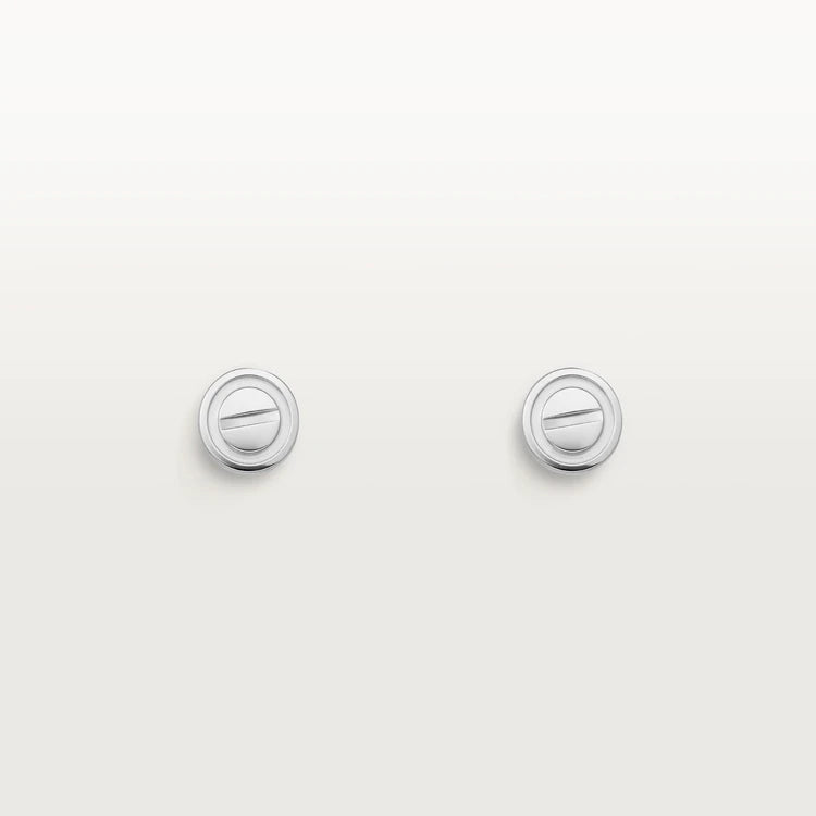 [baslovejewels]LOVE EARRINGS SILVER 10MM