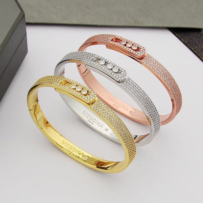 [baslovejewels]Move Noa Full Pavé Diamond Bangle Bracelet