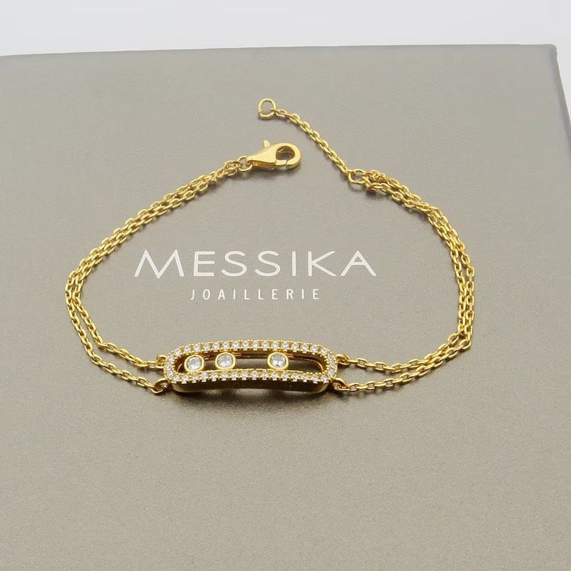 [baslovejewels] Move Classique pavé bracelet