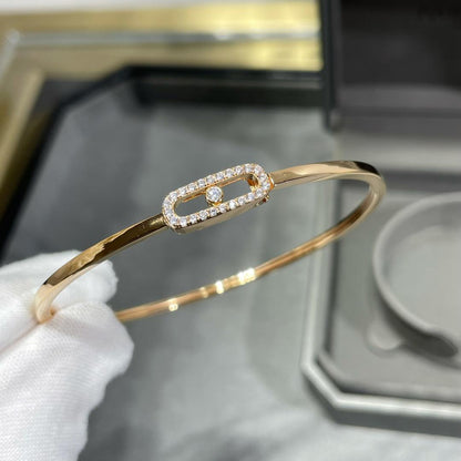 [baslovejewels]Move Uno pavé flex bangle medium
