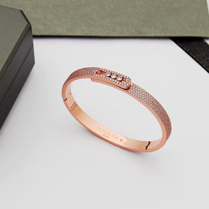[baslovejewels]Move Noa Full Pavé Diamond Bangle Bracelet