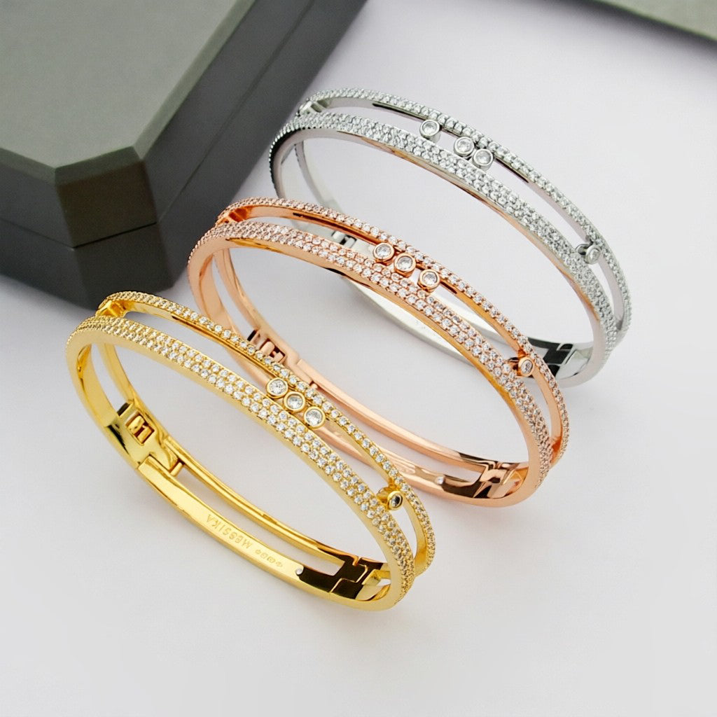 [baslovejewels]Move Romane pavé bangle