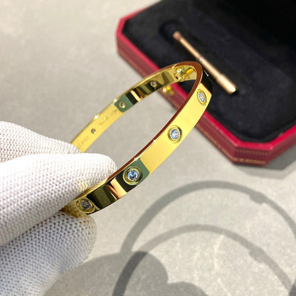[baslovejewels]LOVE BRACELET 6.1MM 10 DIAMONDS