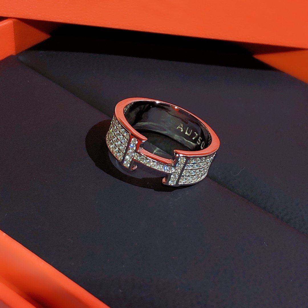 [baslovejewels]H RING FULL DIAMOND
