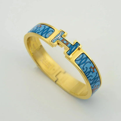 [baslovejewels]H BRACELET BLUE MULTICOLOR