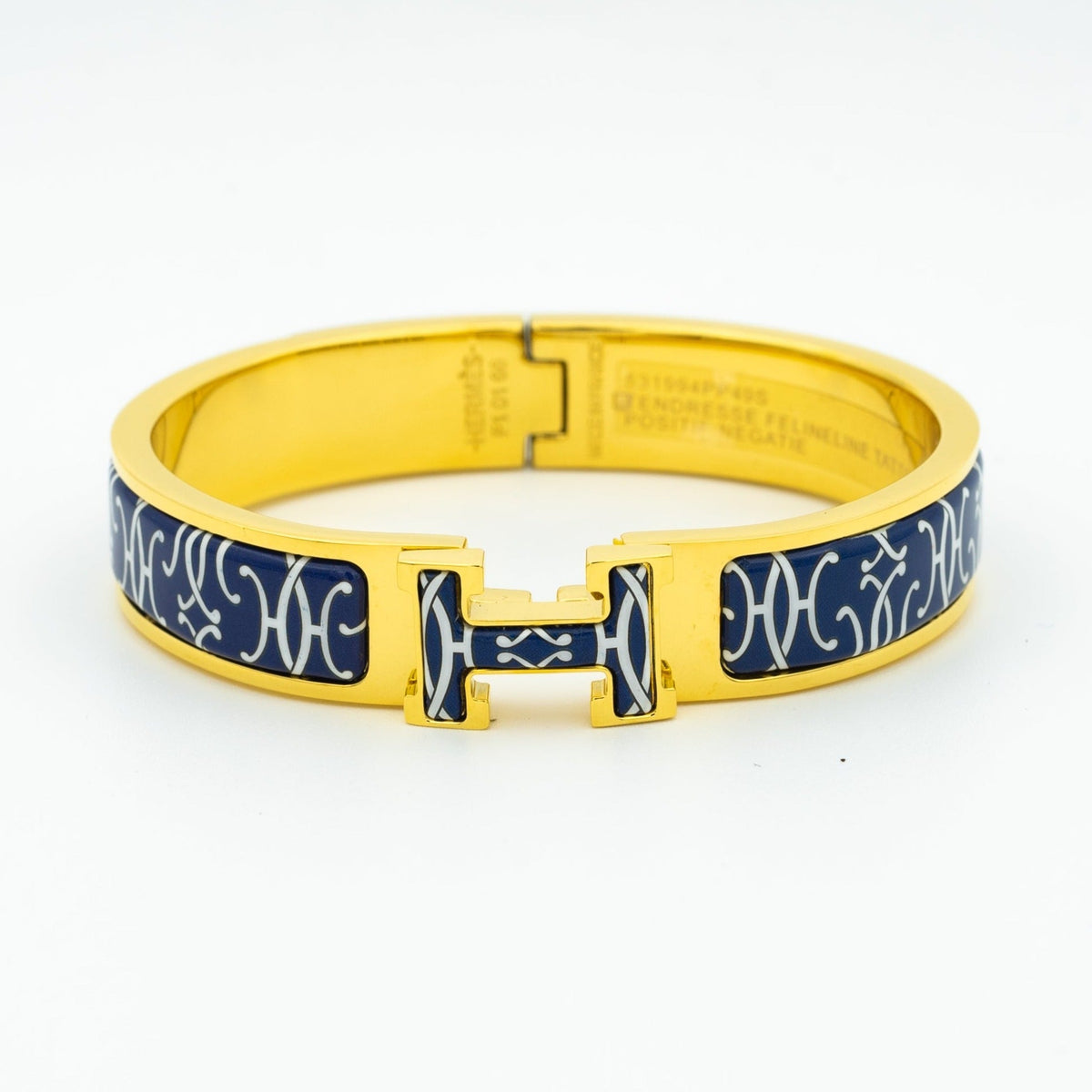 [baslovejewels]H BRACELET BLACK MULTICOLOR