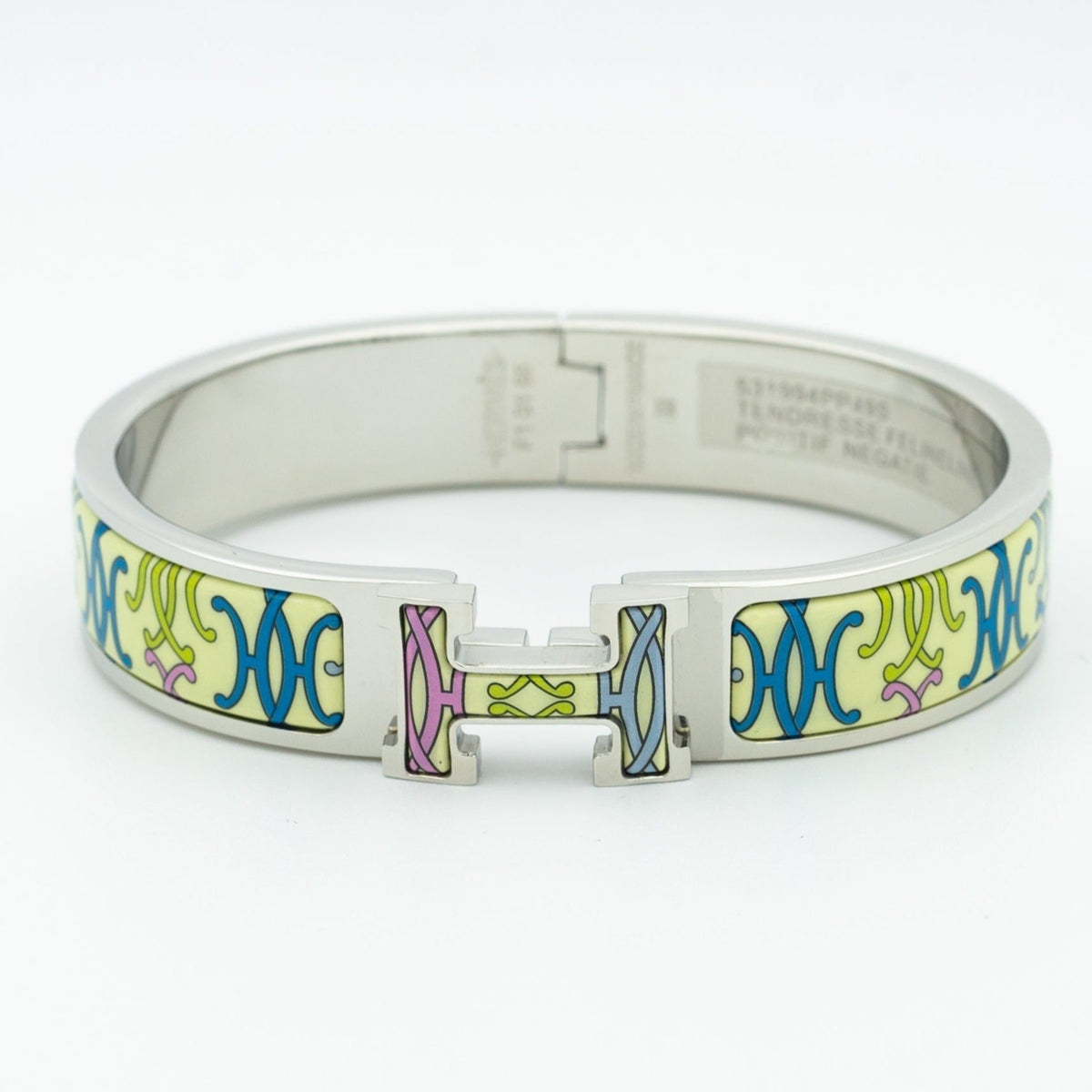 [baslovejewels]H BRACELET BEIGE MULTICOLOR