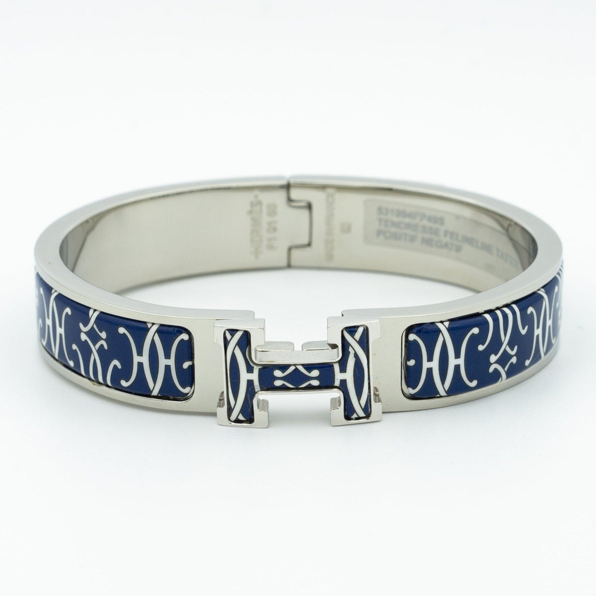 [baslovejewels]H BRACELET BLACK MULTICOLOR