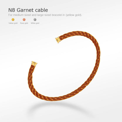 [baslovejewels]FORCE SERIES BRACELET CABLES 50 CHOICES (DIY SELECTION)