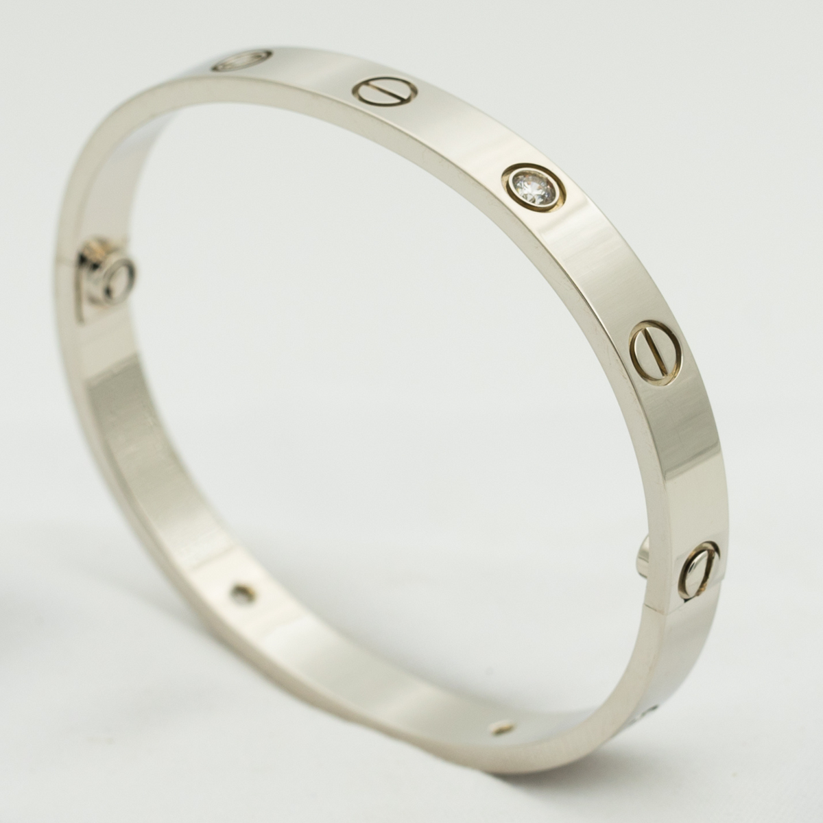 [baslovejewels]LOVE BRACELET 6.1MM 4 DIAMONDS