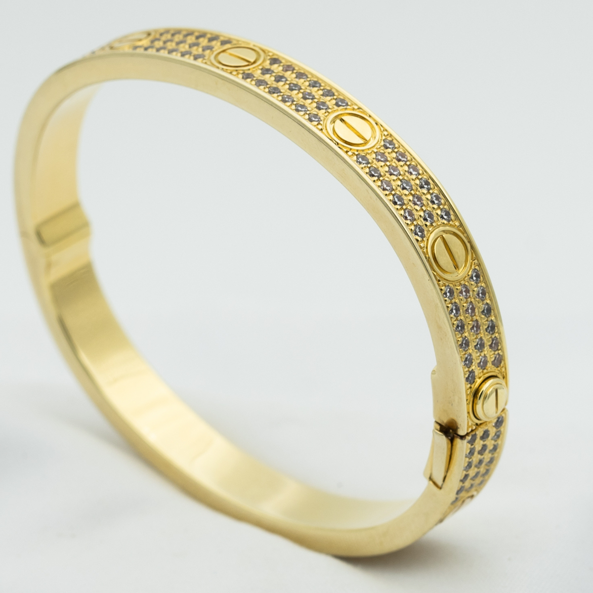 [baslovejewels]LOVE BRACELET 6.1MM DIAMOND-PAVED