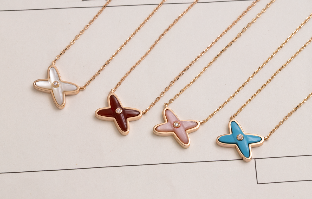 [baslovejewels]JEUX DE NECKLACE 1 DIAMOND