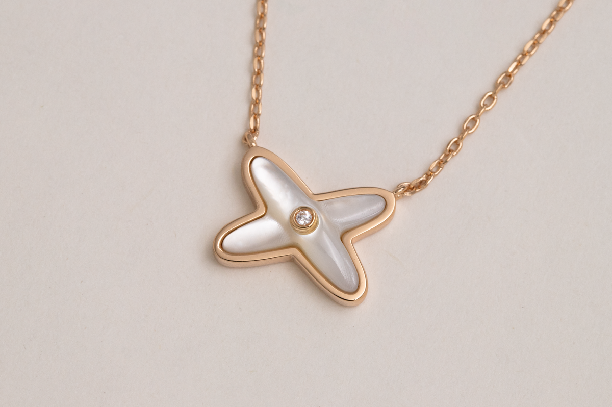 [baslovejewels]JEUX DE NECKLACE 1 DIAMOND