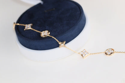 [baslovejewels]LEAF CLOVER BRACELET