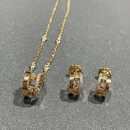 [baslovejewels]CHAIN MOVE ROMANE PEDAND NECKLACE