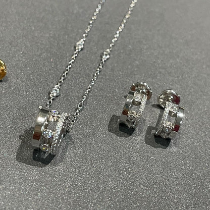 [baslovejewels]CHAIN MOVE ROMANE PEDAND NECKLACE