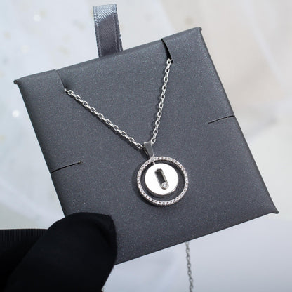 [baslovejewels]LUCKY MOVE PM NECKLACE SILVER DIAMOND